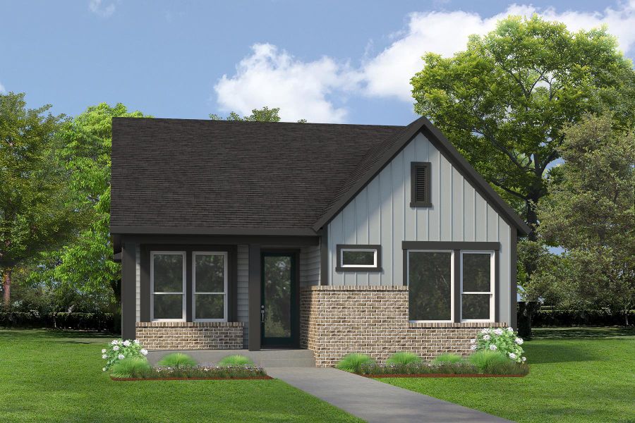 Representative exterior photo of a completed home built from the The Abney by David Weekley Homes in Sienna 42’, Missouri City, TX (Image 11). Representative exterior photo of a completed home built from the The Abney by David Weekley Homes in Sienna 42’, Missouri City, TX (Image 11).