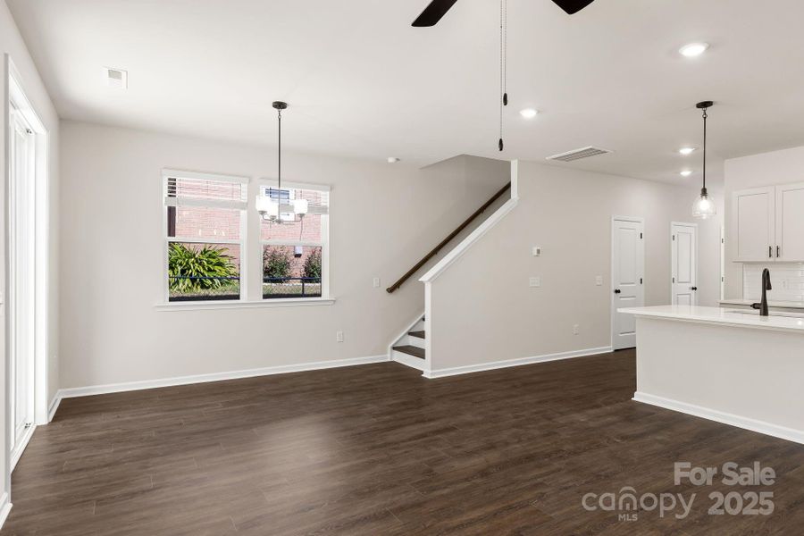 Spacious, unfurnished interior of a new home in , Charlotte (Image 36).