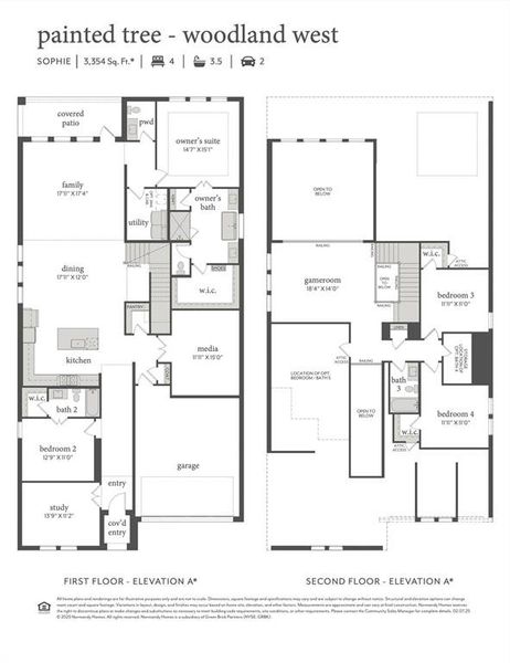 With outstanding space and thoughtful design, our impressive Sophie plan offers your family the home of their dreams!