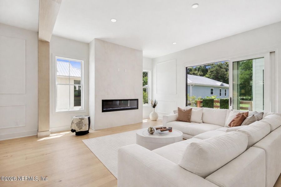 Furnished interior view inside a new home in , Fernandina Beach (Image 14).