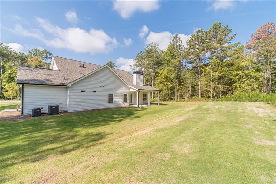 Exterior details and patio area of a home in , Loganville (Image 23).