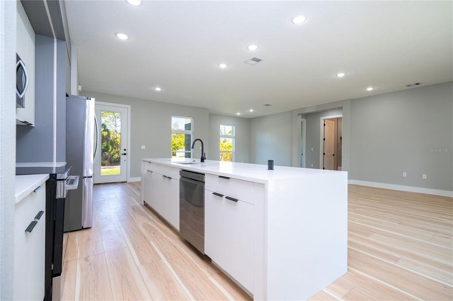 Furnished interior view inside a new home in , Port Charlotte (Image 7). Furnished interior view inside a new home in , Port Charlotte (Image 7).