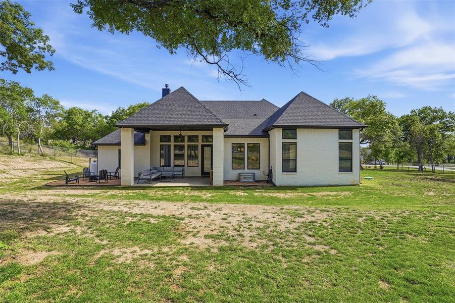 Exterior details and patio area of a home in , Azle (Image 26). Exterior details and patio area of a home in , Azle (Image 26).