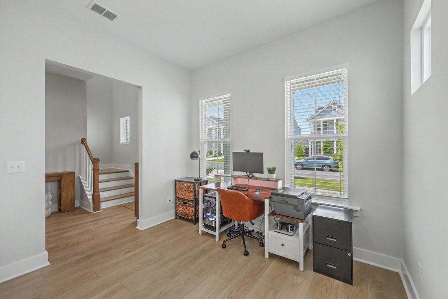 Furnished interior view inside a new home in Carnes Crossroads, Summerville (Image 10).