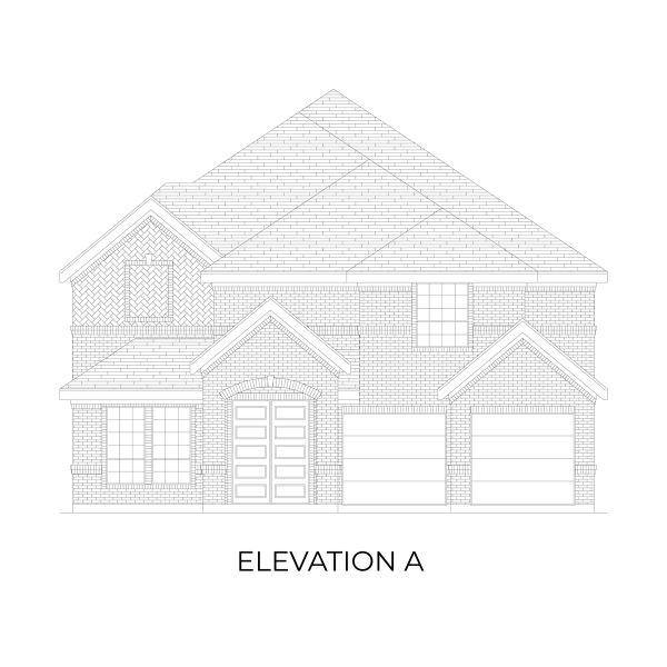 Representative rendering of the exterior for the Normandy F by First Texas Homes (Image 1). Representative rendering of the exterior for the Normandy F by First Texas Homes (Image 1).