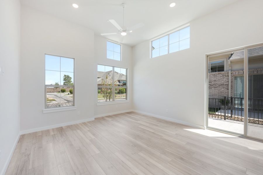Spacious, unfurnished interior of a new home in Woodbridge Villas, Wylie (Image 42).