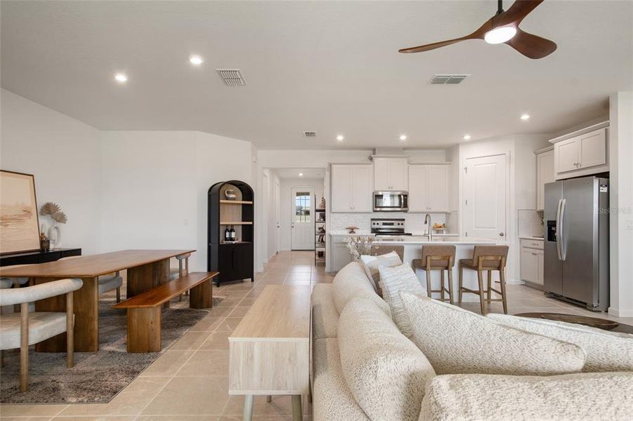 Furnished interior view inside a new home in Waterbrooke, Clermont (Image 16).