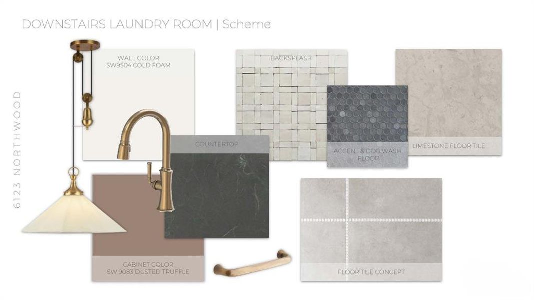 Sample of building materials used in homes in , Dallas (Image 17).