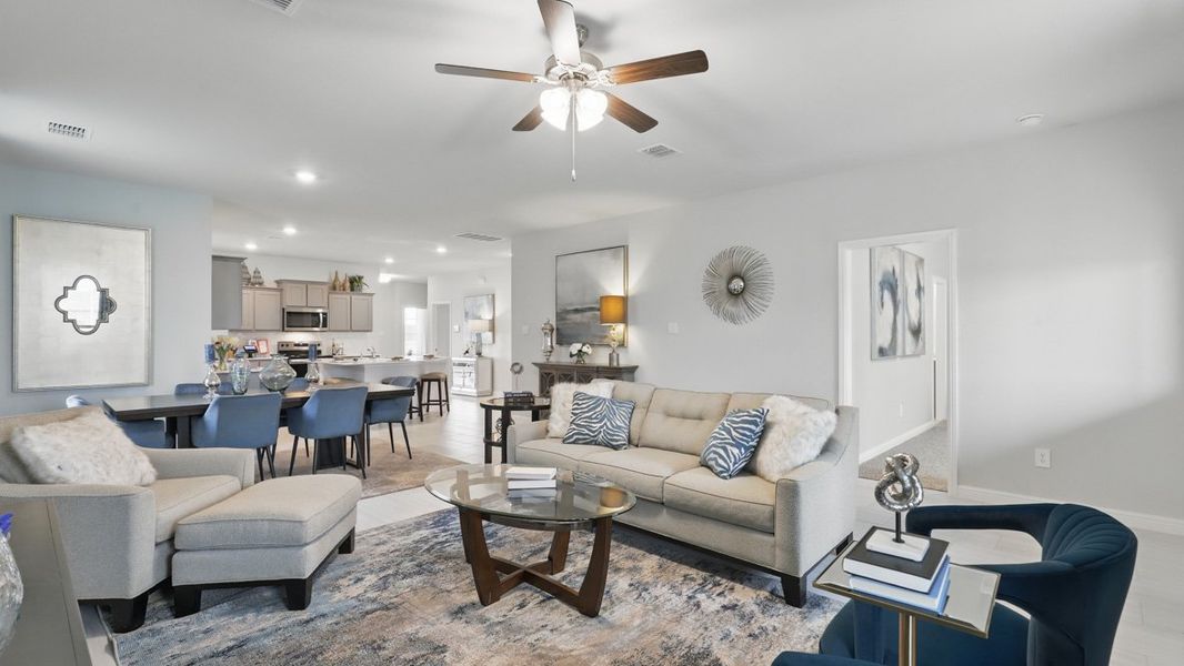 Furnished interior view inside a new home in Vista Park, Decatur (Image 18).