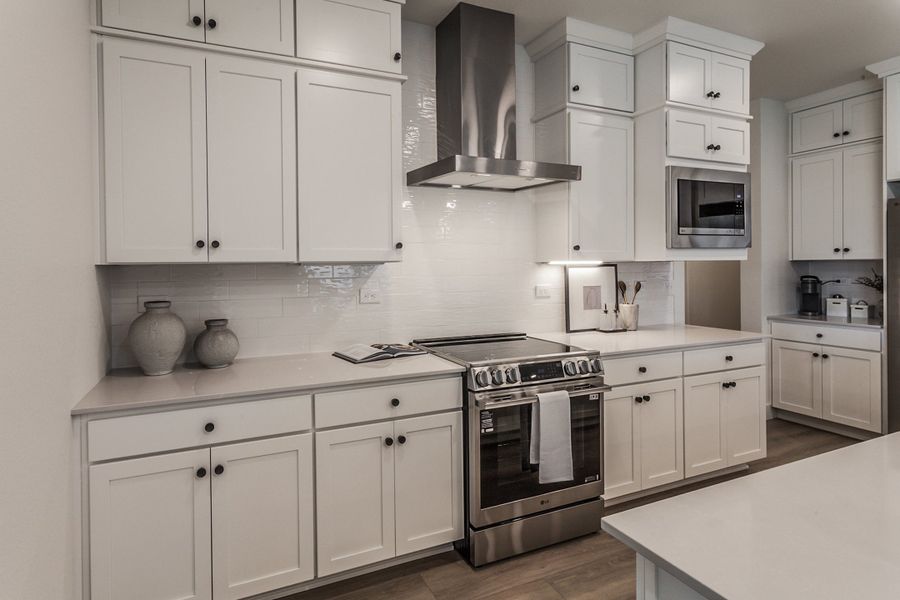 Representative furnished interior of a home built from the Christie by Hartford Homes in Trailside, Timnath (Image 16).