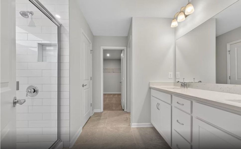 Furnished interior view inside a new home in Hamilton Place, Cartersville (Image 5).