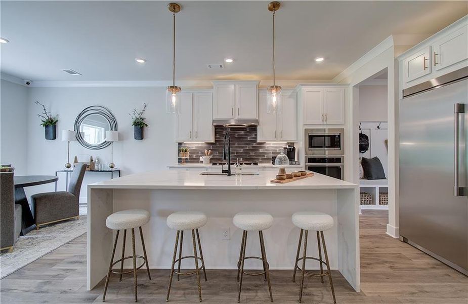 Furnished interior view inside a new home in Fowler Farms, Auburn (Image 40).