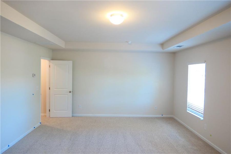 Spacious, unfurnished interior of a new home in Owen Preserve, Canton (Image 21).