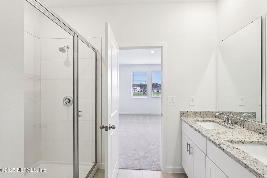 Furnished interior view inside a new home in Lakes at Bella Lago - Signature Series, Green Cove Springs (Image 6).