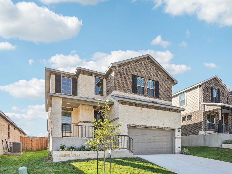 Front Exterior of Elevation C for Medina floorplan. Front Exterior of Elevation C for Medina floorplan.