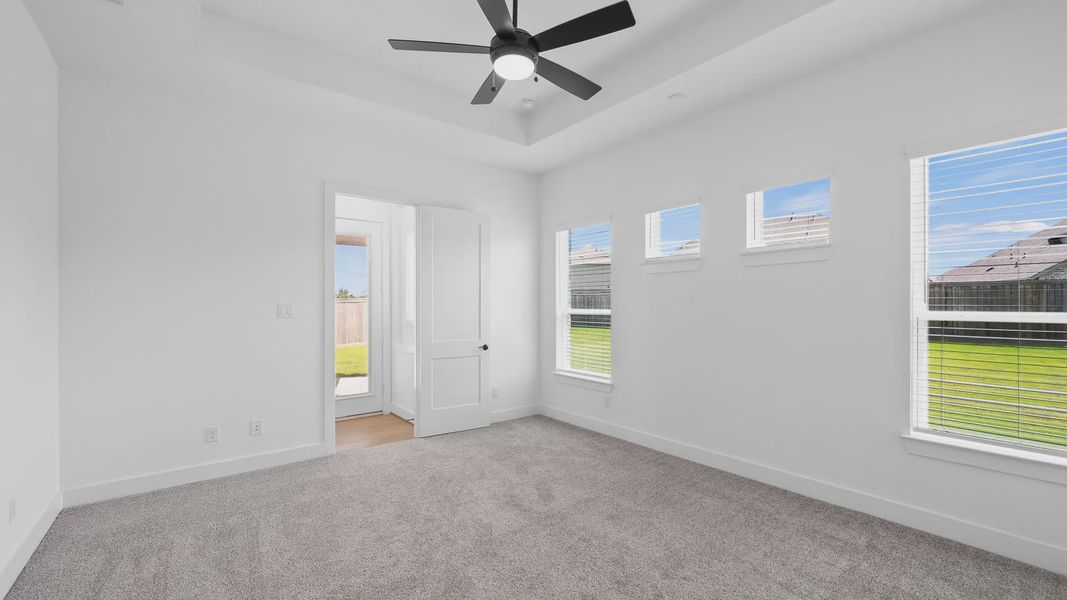 Spacious, unfurnished interior of a new home in Lariat, Liberty Hill (Image 20). Spacious, unfurnished interior of a new home in Lariat, Liberty Hill (Image 20).