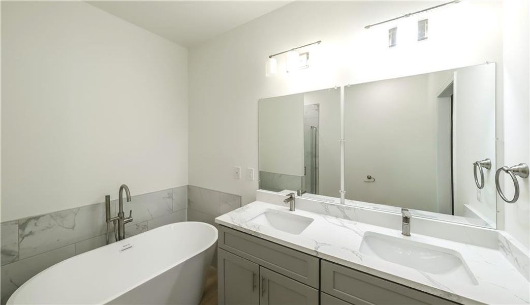 Furnished interior view inside a new home in , Carrollton (Image 17).