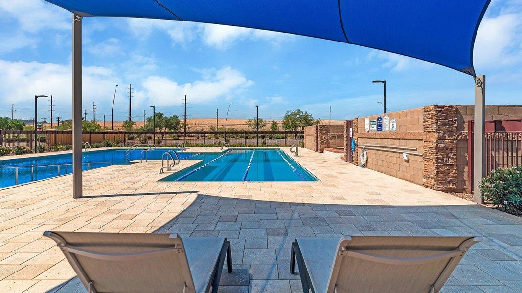 Community amenities associated with the Gila - C30G by D.R. Horton in Coronet at Gladden Farms, Marana (Image 6). Community amenities associated with the Gila - C30G by D.R. Horton in Coronet at Gladden Farms, Marana (Image 6).