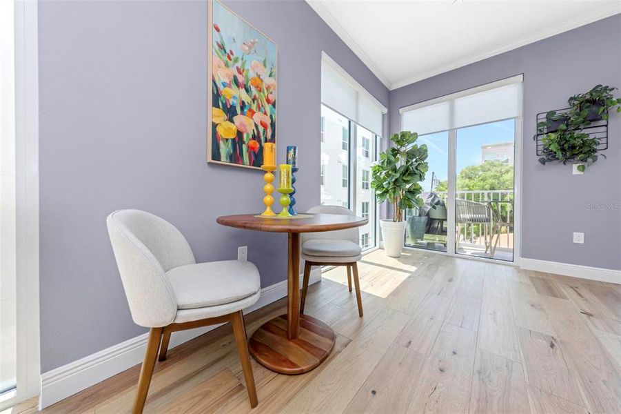 Furnished interior view inside a new home in Castille Urbana, St. Petersburg (Image 36).