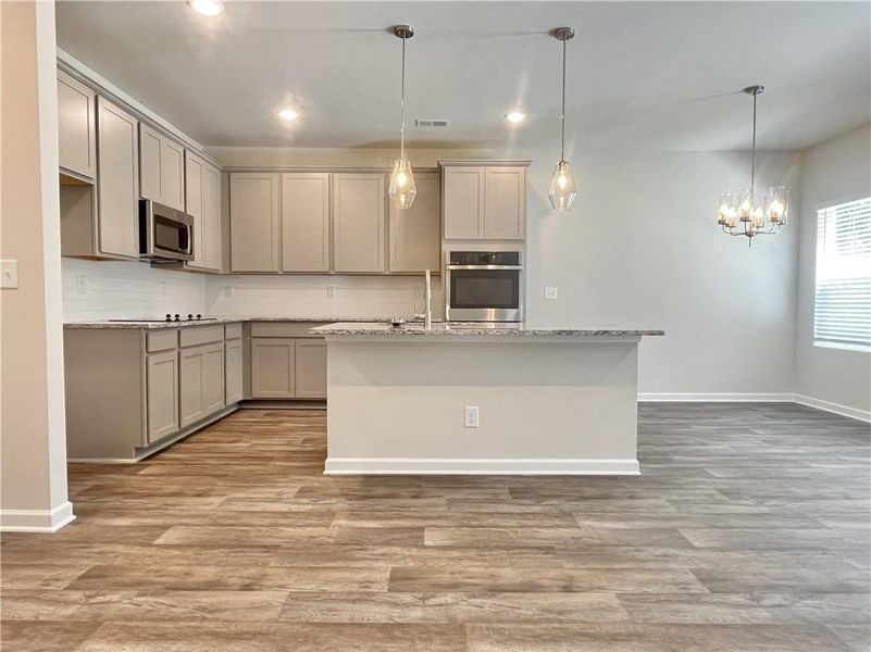 Furnished interior view inside a new home in River Walk Farm, Covington (Image 4).