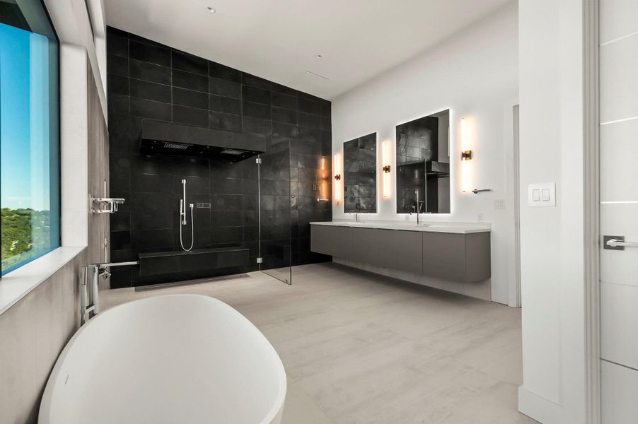 Furnished interior view inside a new home in , Spicewood (Image 12).