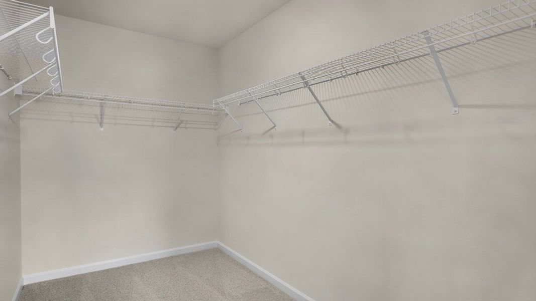 Representative unfurnished interior of a home built from the Linville by D.R. Horton in The Meadows at Kinsley, Jamestown (Image 20).