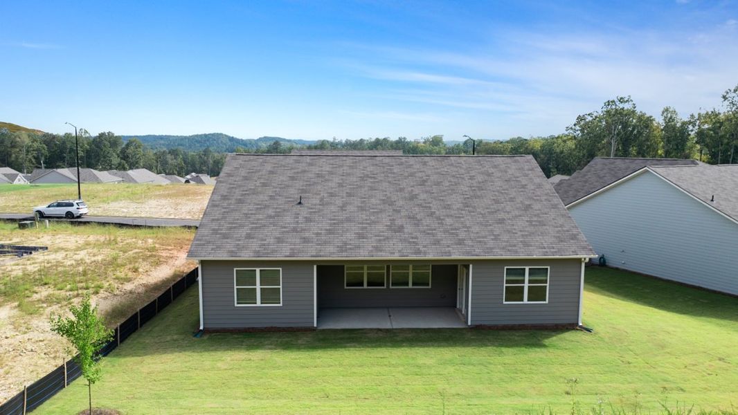 Representative exterior details of a home built from the Denton by D.R. Horton in Lost Creek, Dallas (Image 20). Representative exterior details of a home built from the Denton by D.R. Horton in Lost Creek, Dallas (Image 20).