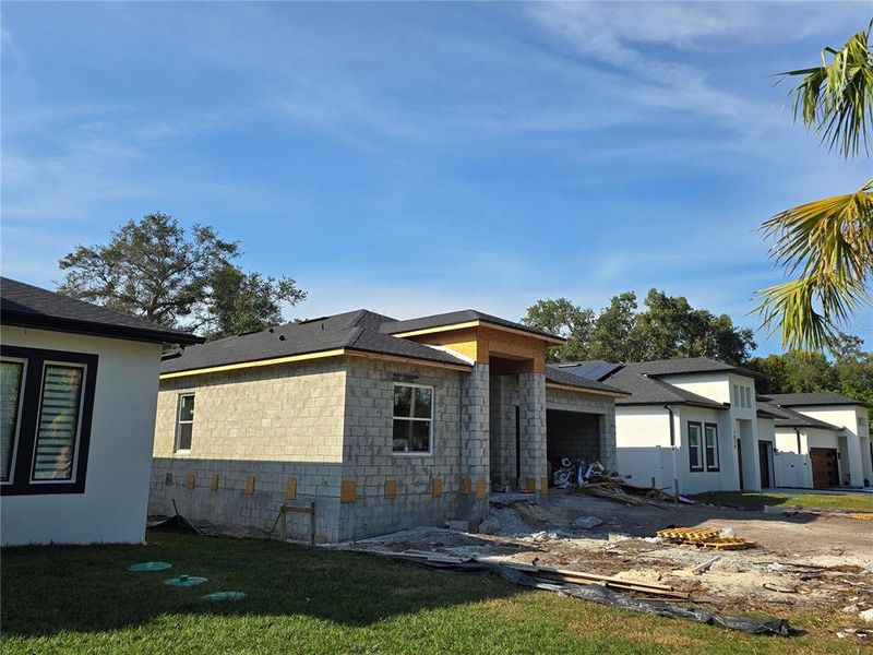 In-progress construction of a new home in , Clearwater, FL (Image 59).