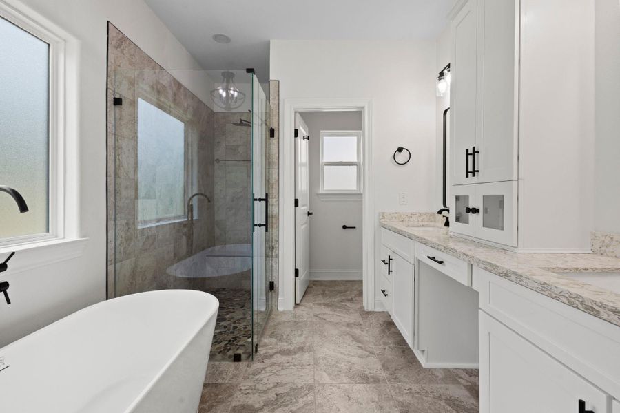 Furnished interior view inside a new home in , Orange (Image 6). Furnished interior view inside a new home in , Orange (Image 6).