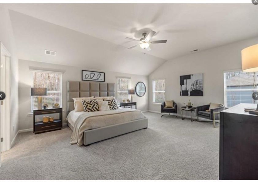 Furnished interior view inside a new home in Reserve at South River Gardens, Atlanta (Image 9).