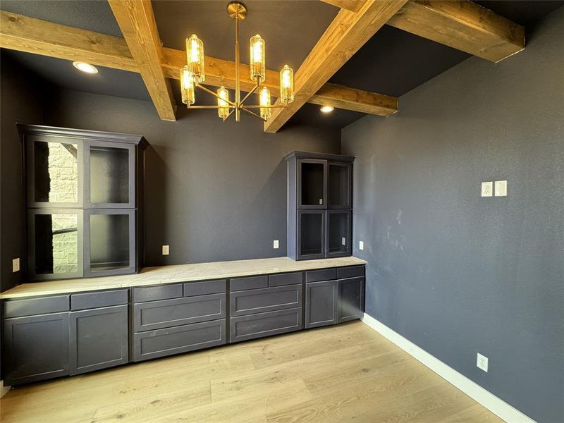 Furnished interior view inside a new home in Summit Ranch, Aledo (Image 3). Furnished interior view inside a new home in Summit Ranch, Aledo (Image 3).