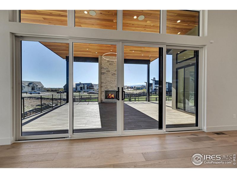 Exterior details and patio area of a home in , Berthoud (Image 26).