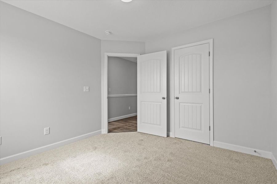 Representative unfurnished interior of a home built from the Ellison by Enchanted Homes in Hampshire Heights, Moore (Image 30).