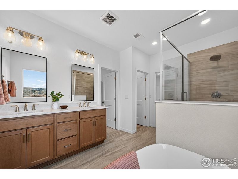 Furnished interior view inside a new home in , Louisville (Image 18).