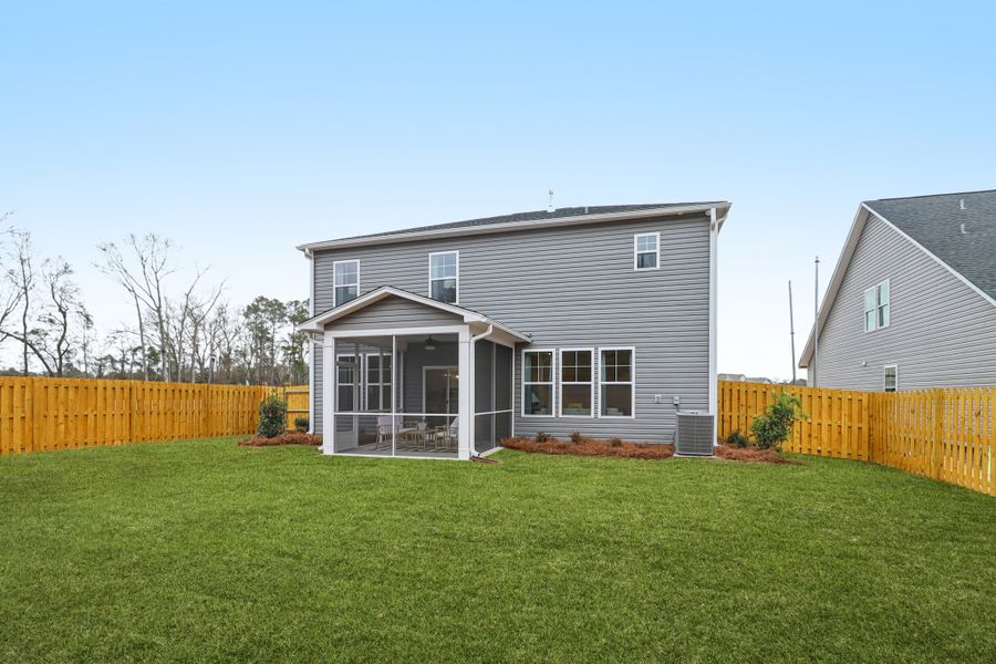 Representative exterior details of a home built from the Bradley II by Great Southern Homes in Sedona, Greenville (Image 57).