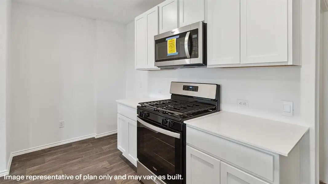 Furnished interior view inside a new home in Asher Oaks, Bonham (Image 4).