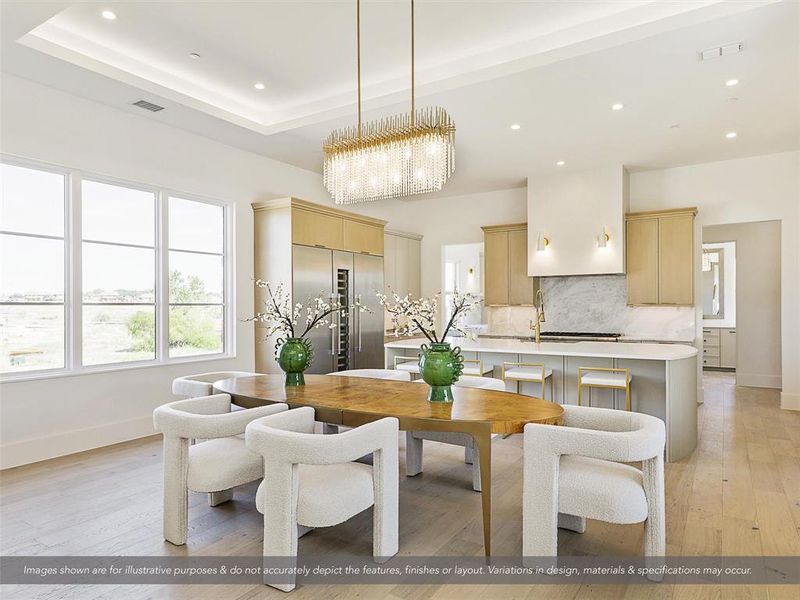 Furnished interior view inside a new home in , Westlake (Image 6).