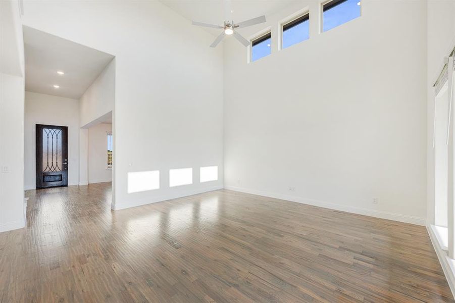 Spacious, unfurnished interior of a new home in Wildflower Ranch 60-65, Justin (Image 21). Spacious, unfurnished interior of a new home in Wildflower Ranch 60-65, Justin (Image 21).