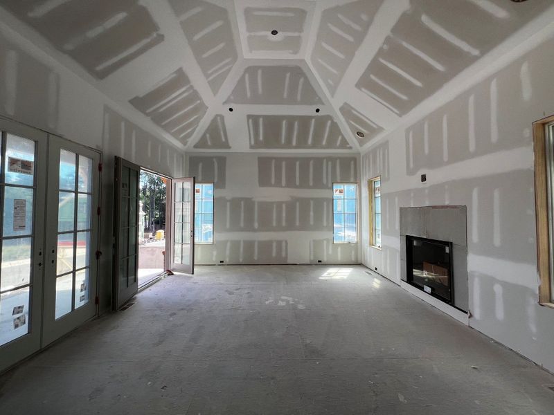 In-progress construction of a new home in Pinecrest, Durham, NC (Image 5).