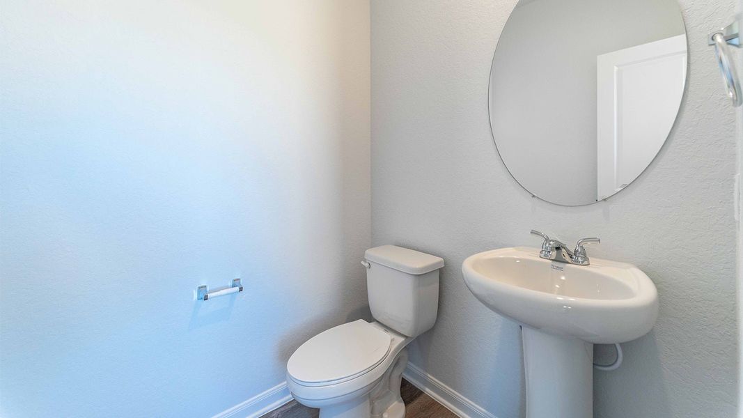 Furnished interior view inside a new home in Willow View, Converse (Image 9).