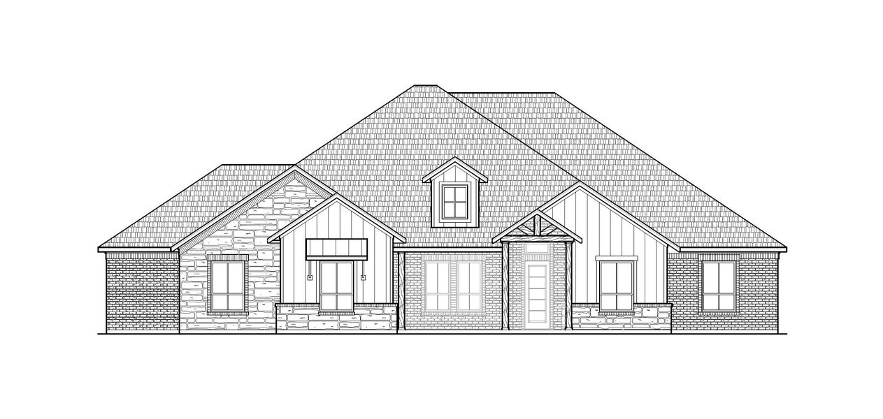 The Hunter Plan Elevation A The Hunter Plan Elevation A