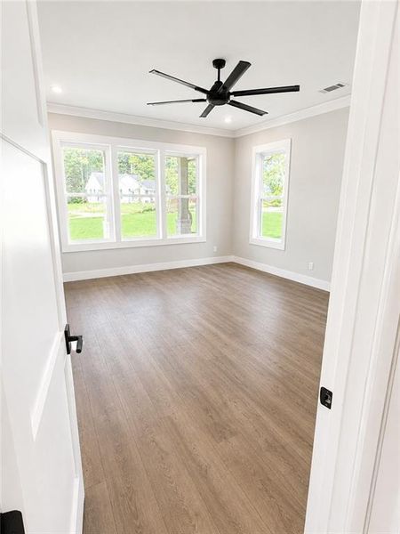 Spacious, unfurnished interior of a new home in , Dacula (Image 16). Spacious, unfurnished interior of a new home in , Dacula (Image 16).