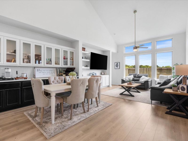 Furnished interior view inside a new home in Emory Glen, Magnolia (Image 19).