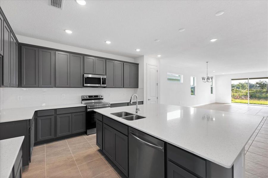 Furnished interior view inside a new home in , Venice (Image 5).