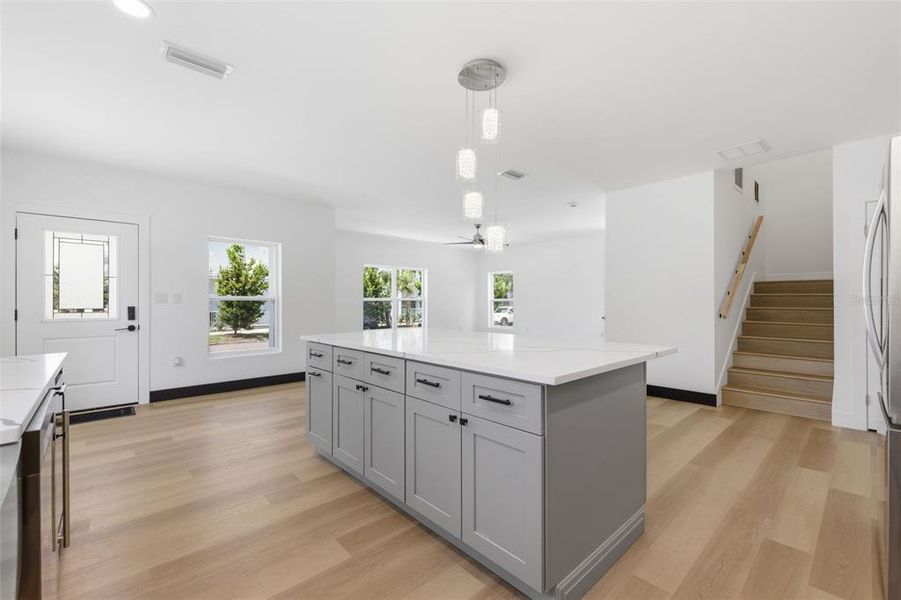 Furnished interior view inside a new home in , St. Petersburg (Image 10).
