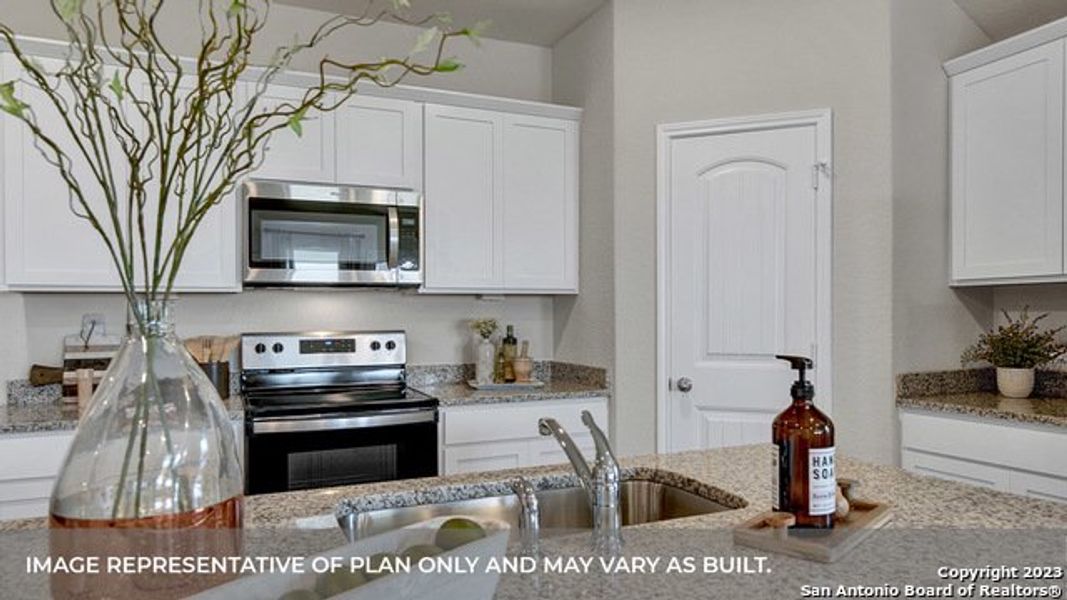 Furnished interior view inside a new home in Navarro Fields, Seguin (Image 7).