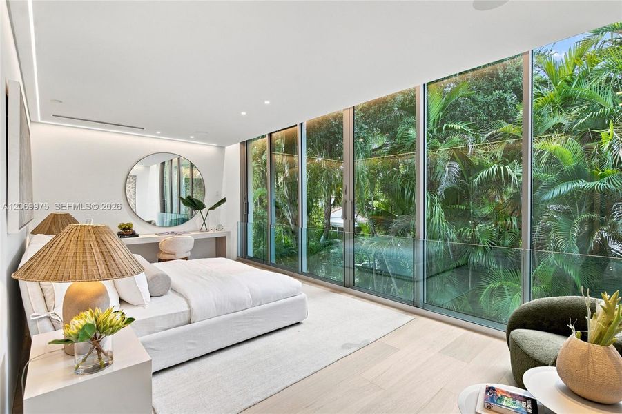 Furnished interior view inside a new home in , Miami (Image 7).