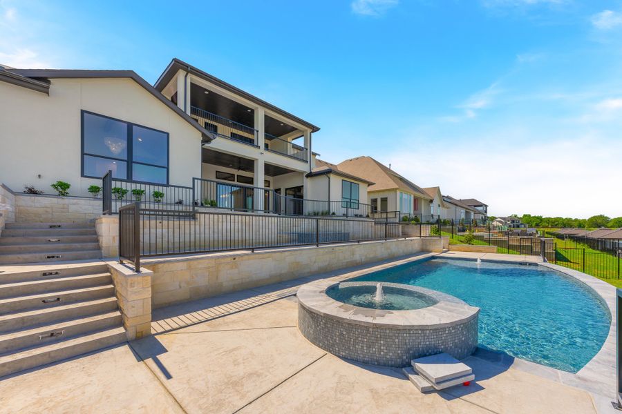 Exterior details and patio area of a home in The Resort on Eagle Mt. Lake, Fort Worth (Image 33). Exterior details and patio area of a home in The Resort on Eagle Mt. Lake, Fort Worth (Image 33).