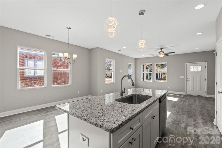 Furnished interior view inside a new home in , Shelby (Image 11).