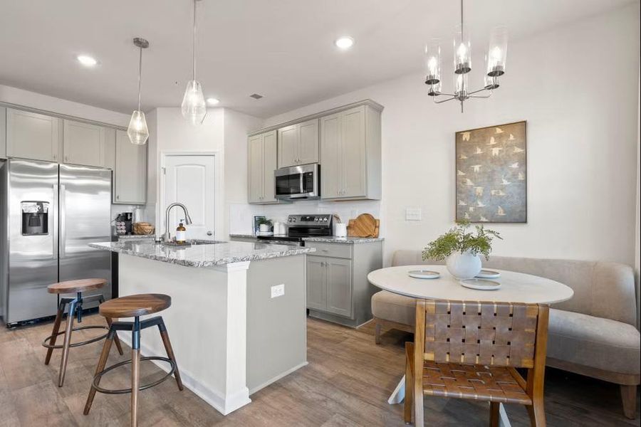 Furnished interior view inside a new home in Concord Oaks, Powder Springs (Image 7).